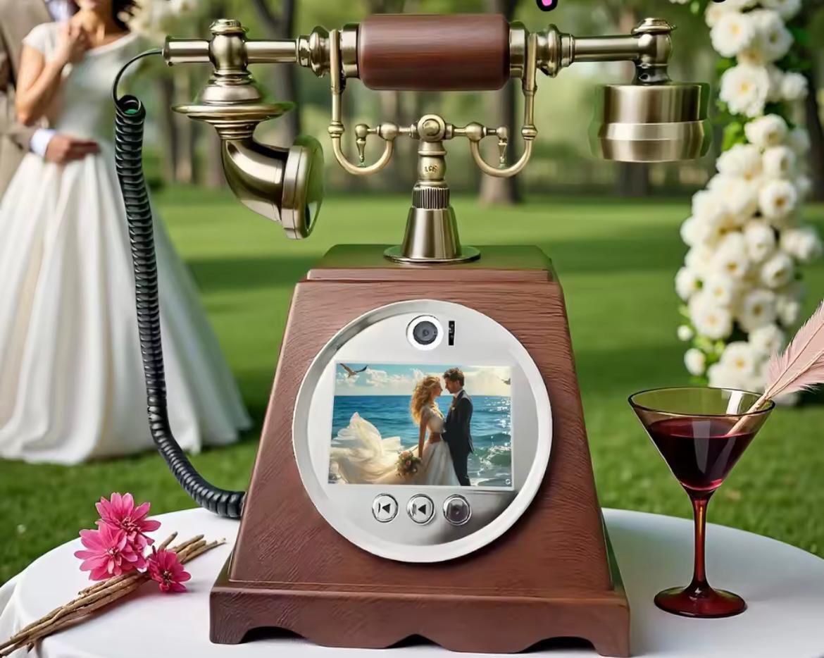 Video guest book pentru mesaje personalizate
